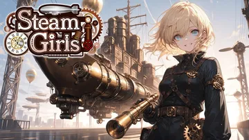 蒸汽女孩（英日文）Steam Girls封面