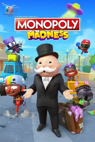地产大亨 狂乐派对（中文）Monopoly Madness封面