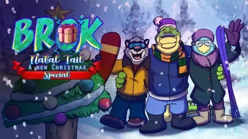 鳄鱼侦探布罗格：尾诞节，新的圣诞 – 特别版|Brok: Natal Tail, A New Christmas – Special中文封面