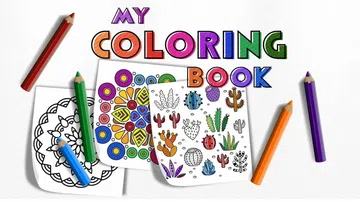 我的图画书|我的上色书|My Coloring Book封面