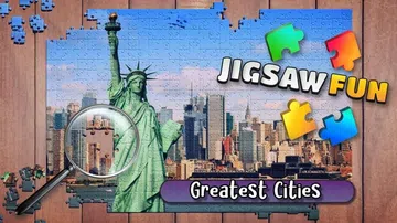 拼图的乐趣：大都市|Jigsaw Fun: Greatest Cities中文封面