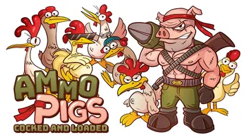 弹药猪：上膛装弹|Ammo Pigs: Cocked and封面