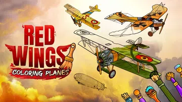 红色翅膀：彩色飞机|Red Wings: Coloring 封面
