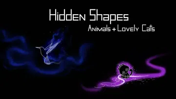 隐藏图形：动物+可爱的猫咪|Hidden Shapes: Animals + Lovely Cats封面
