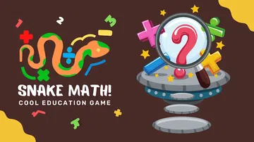 数学之蛇！酷酷的教育游戏|Snake of Maths! C封面