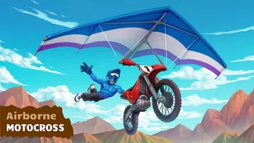 滑翔越野摩托|Airborne Motocross中文封面