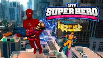 城市超级英雄3D：传奇飞侠豪华模拟器|City Super 封面