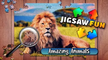 拼图的乐趣：迷人的动物|Jigsaw Fun: Amazin封面