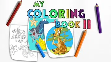 我的涂色书2合1套装|My Coloring Books –封面