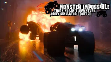 怪物不可能的卡车无限冒险驾驶模拟器运动3D|Monster 封面