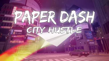 纸飞机冲刺：城市喧嚣|Paper Dash: City Hustle封面