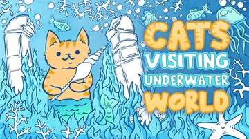 猫咪拜访海底世界|Cats Visiting Underwa封面