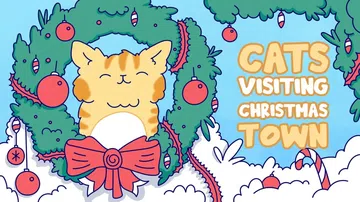 猫咪拜访圣诞小镇|Cats Visiting Christm封面