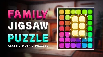家庭拼图：经典马赛克拼图|Family Jigsaw Puz封面