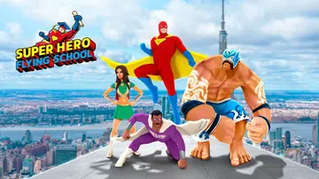 超级英雄飞行学校|Super Hero Flying School中文封面