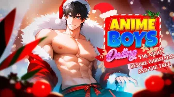 动漫男孩约会：圣诞夜与圣诞树|Anime Boys Dati封面