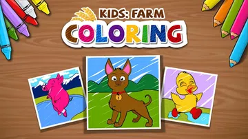 童趣：农场涂鸦|Kids: Farm Coloring中文封面