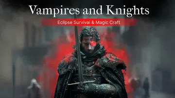 吸血鬼与骑士：日蚀生存与魔法工艺|Vampires and 封面