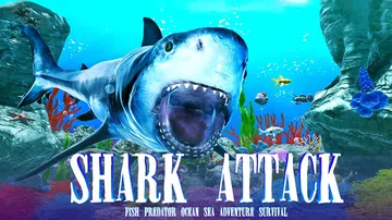 鲨鱼袭击：鱼类捕食者海洋冒险生存|Shark Attack:封面