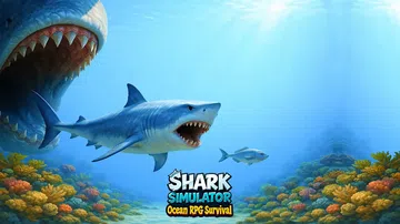 鲨鱼模拟器：海洋角色扮演生存|Shark Simulator封面