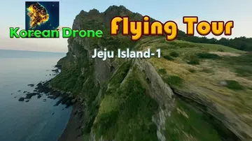 韩国无人机飞行游览济州岛-1|Korean Drone Fl封面