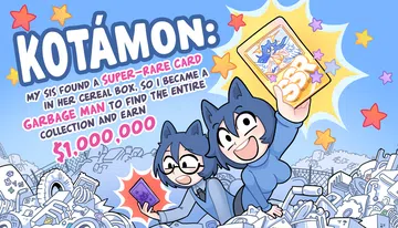 KOTAMON：妹妹麦片盒开出超稀有卡牌|KOTAMON: 封面