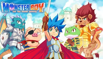怪物男孩和中咒王国|Monster Boy and the 封面