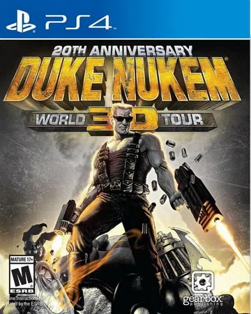 毁灭公爵3D：20周年版|Duke Nukem 3D: 20th Anniversary World Tour英文封面