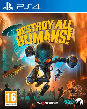 毁灭全人类|Destroy All Humans中文封面