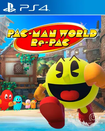 吃豆人：吃遍世界|Pac-Man World Re-Pac英文封面