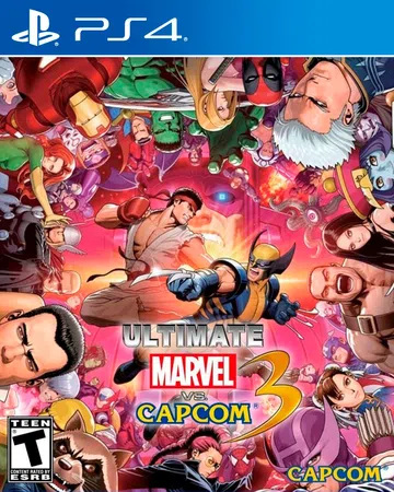 漫威VS卡普空3|Ultimate Marvel vs. C封面