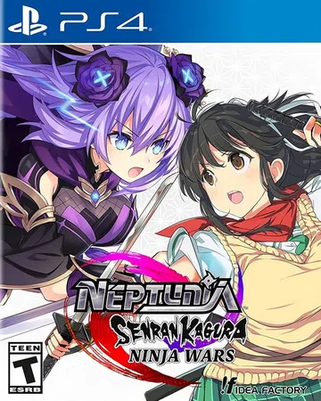 闪乱忍忍忍者大战战机少女：少女们的响艳|Neptunia x封面
