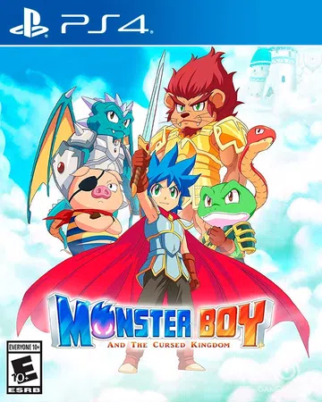 怪物男孩与被诅咒的王国|Monster Boy and the Cursed Kingdom中文封面