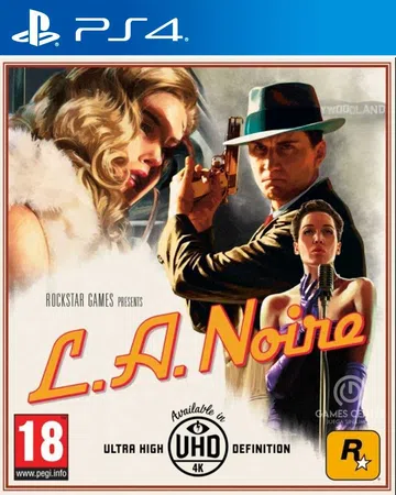 黑色洛城：重制版|L.A. Noire英文封面