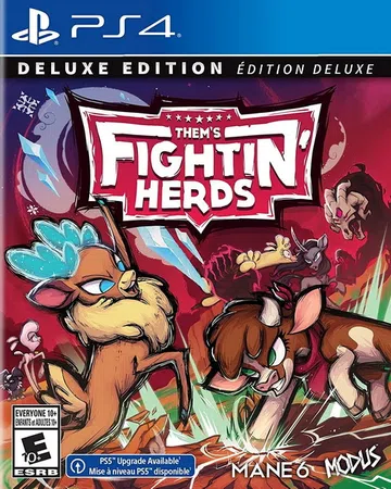 群马乱斗|Them's Fightin' Herds中文封面