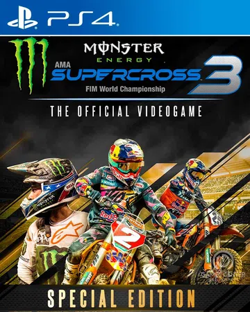 野兽越野摩托车：官方游戏3|Monster Energy S封面