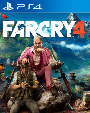 孤岛惊魂4|Far Cry 4英文封面