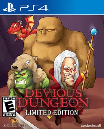 迂回地牢战|Devious Dungeon英文封面