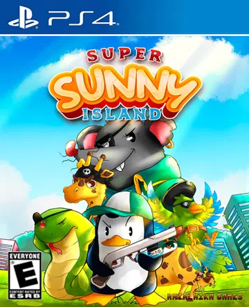 超级阳光岛|Super Sunny Island英文封面