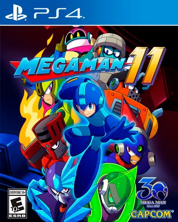 洛克人11|Mega Man 11中文封面
